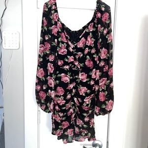 Women’s Floral Print Bodycon Dress
